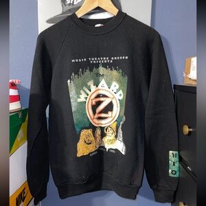 Vintage 1991 Jerzees Wizard of Oz Oregon Theatre Crewneck Sweater size Medium